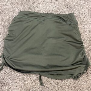 Olive Green Women's Skirt